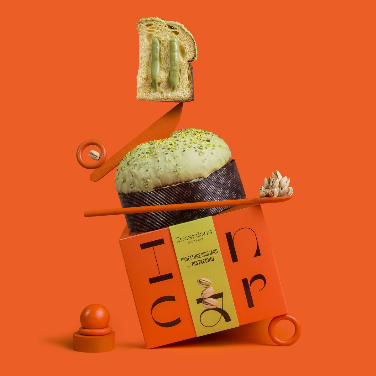 Panettone al Pistacchio